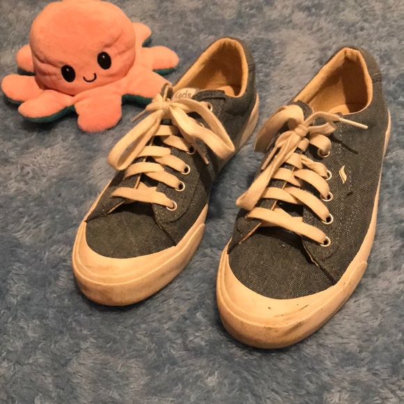 blue and white keds - Picture 3 of 3